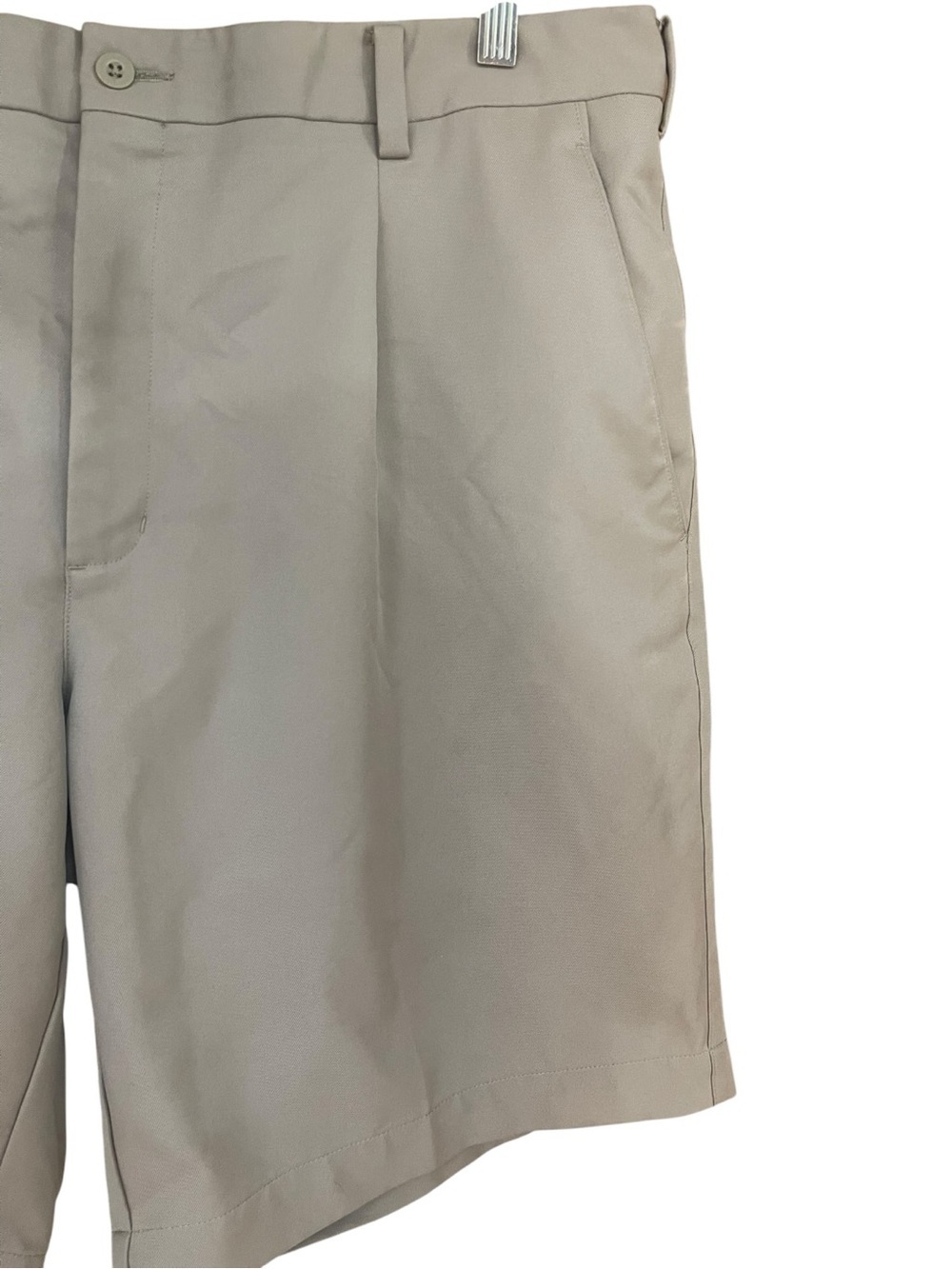 Nike Golf Dri-Fit Pleated Khaki Shorts Tan - Picture 3 of 10